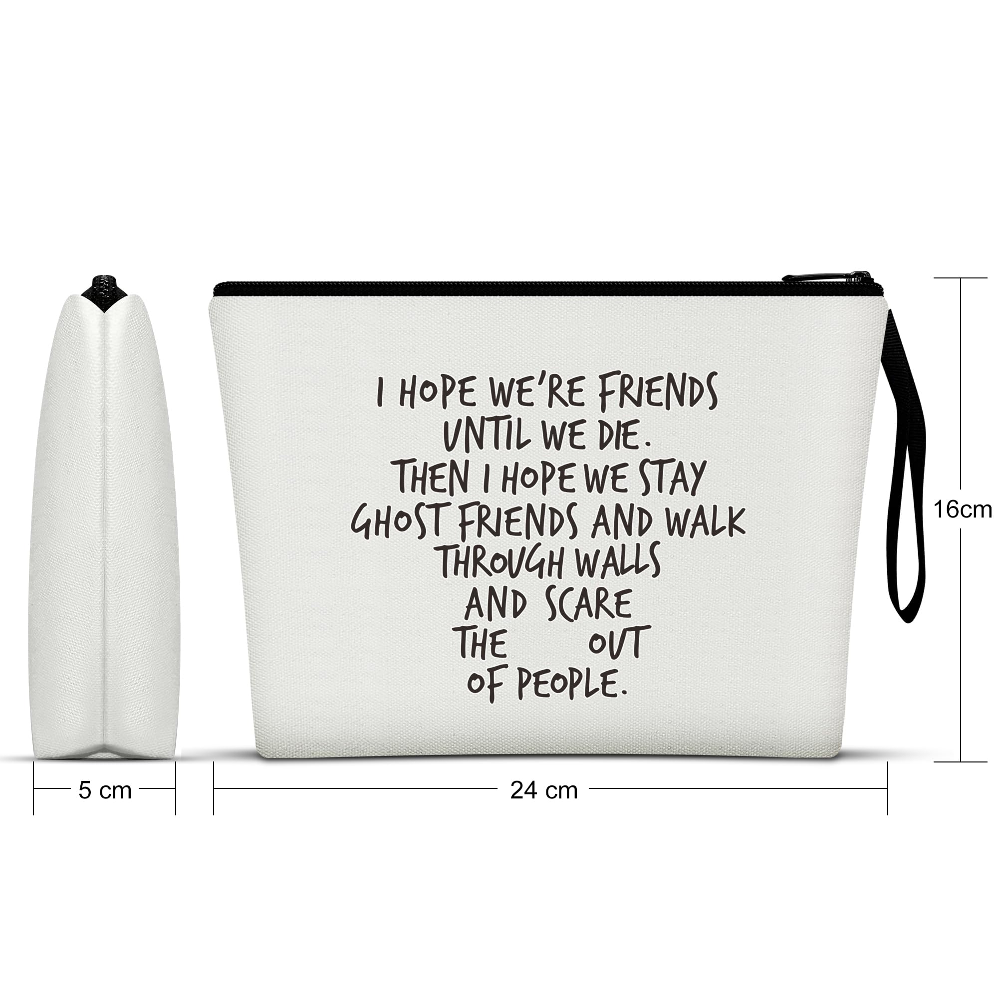 Unique Makeup Bag for Women - Birthday & Christmas Gift for Mom & Best Friend - Perfect for Travel & Daily Use