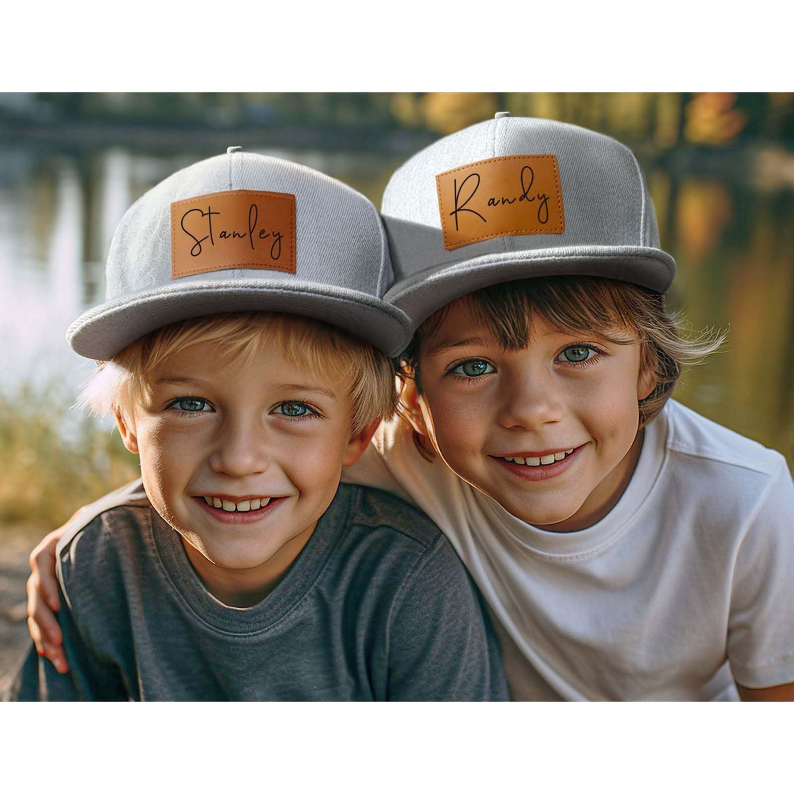 Personalized Toddler Baseball Caps with Names - Custom Trucker Hats for Boys & Girls - Father & Son Matching Hats for Outdoor Activities, Sports & Family Photos