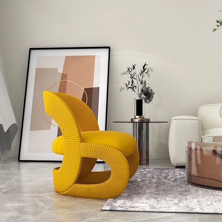 Luxury Italian Maxera Sofa Chair - Modern Designer Living Room Furniture for Home & Office Comfort