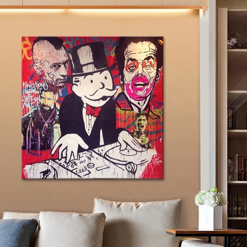 Limited Edition Mr Monopoly DJ - Collectible Board Game Character for Music Lovers | Perfect for Game Nights, DJ Parties & Collector's Displays