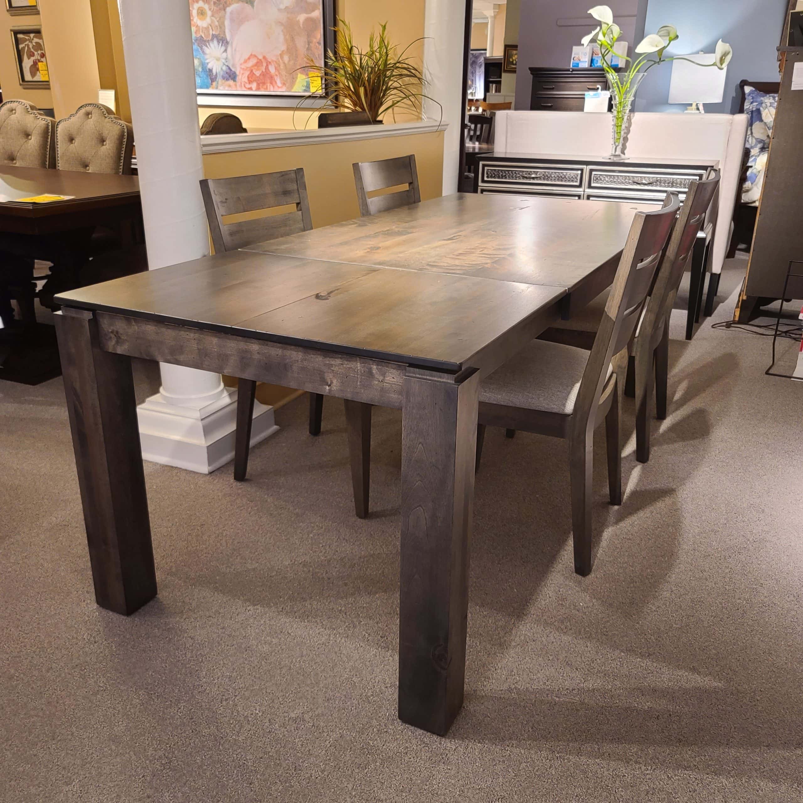 Eastside Canadian Solid Wood 5-Piece Dining Set - Premium Quality Wooden Table & Chairs for Home & Restaurant Use | Perfect for Family Dinners, Entertaining Guests & Commercial Dining Spaces