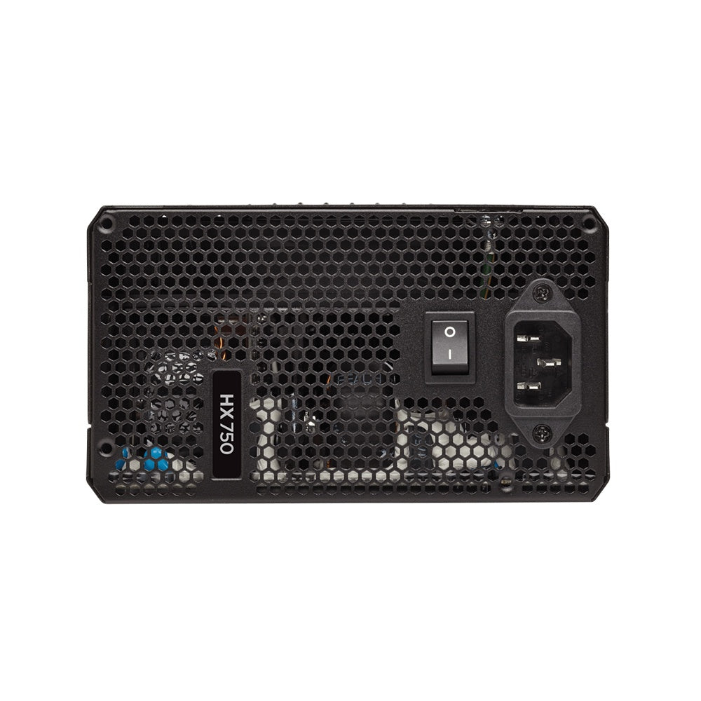 Corsair HX750 750W Fully Modular 80Plus Platinum Certified Power Supply - High Efficiency PSU for Gaming PC, Workstation & Home Office Setup