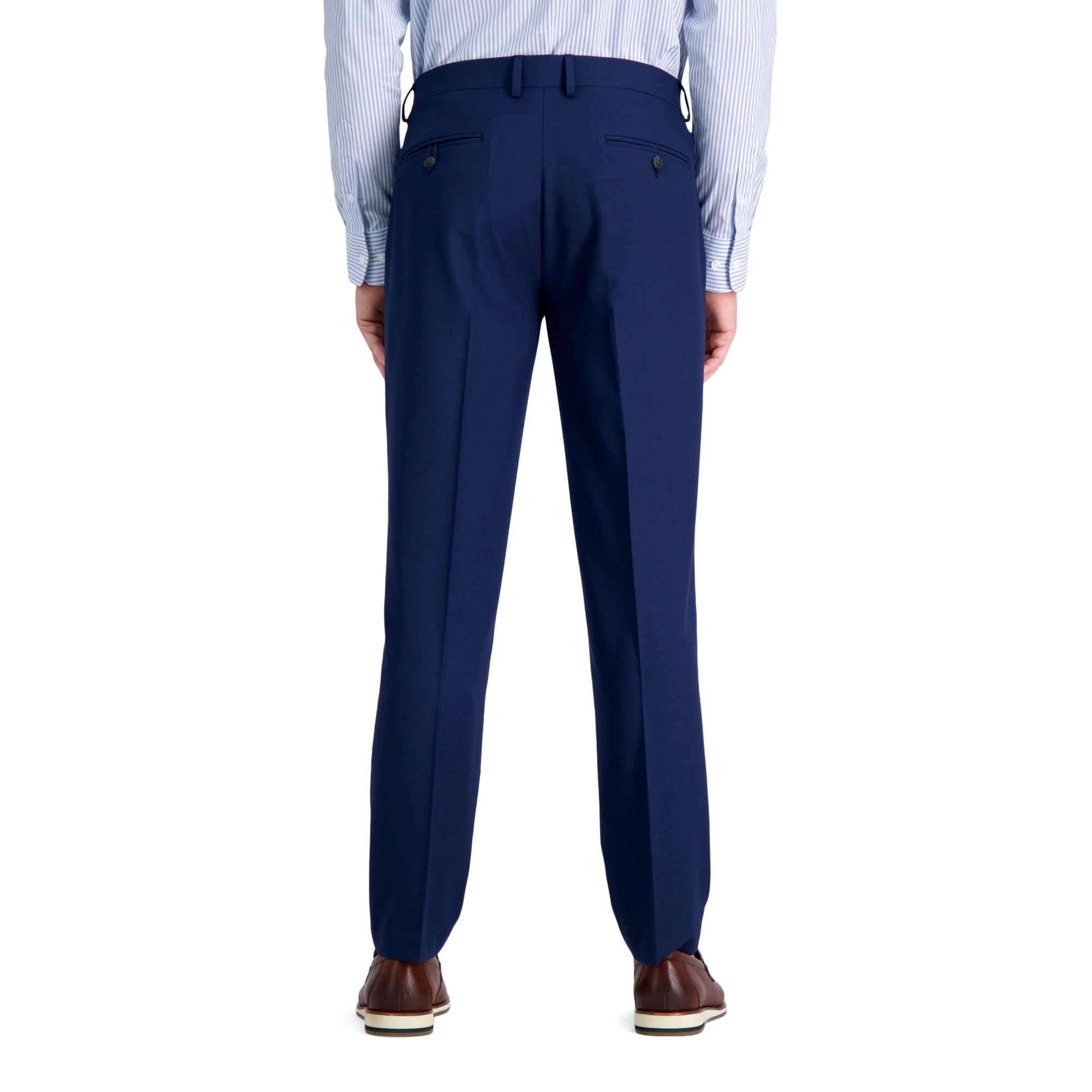 Haggar Men's Smart Wash with Repreve Tailored Fit Suit Separates - Pants & Jackets for Business & Formal Occasions | Wrinkle-Resistant & Eco-Friendly Work Attire