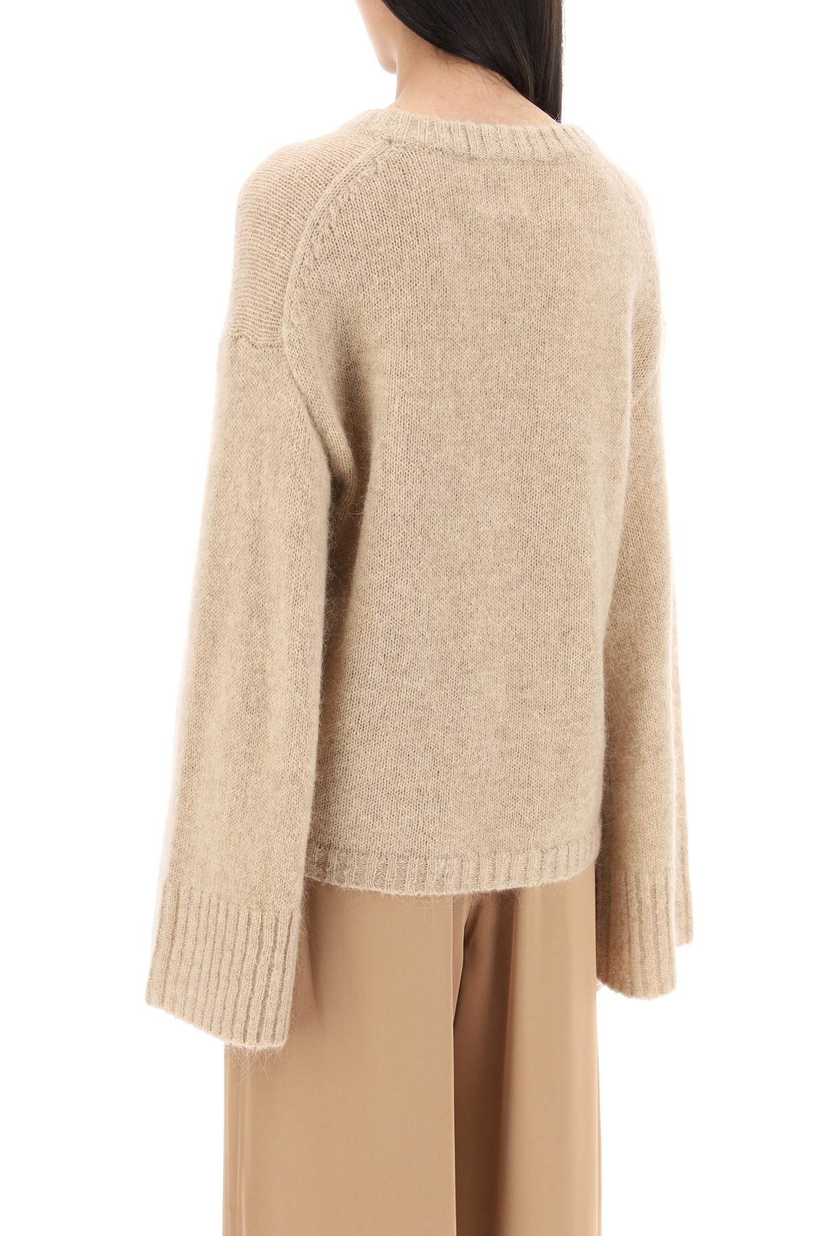 By Malene Birger 'Cierra' Wool & Mohair Sweater - Cozy Winter Knitwear for Women | Perfect for Casual Outings & Holiday Gatherings