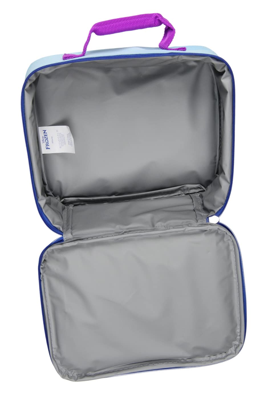 Disney Frozen Magic In The Air Insulated Lunch Box for Kids - Leak Proof Thermal Food Container for School, Picnic & Travel - Official Disney Merchandise
