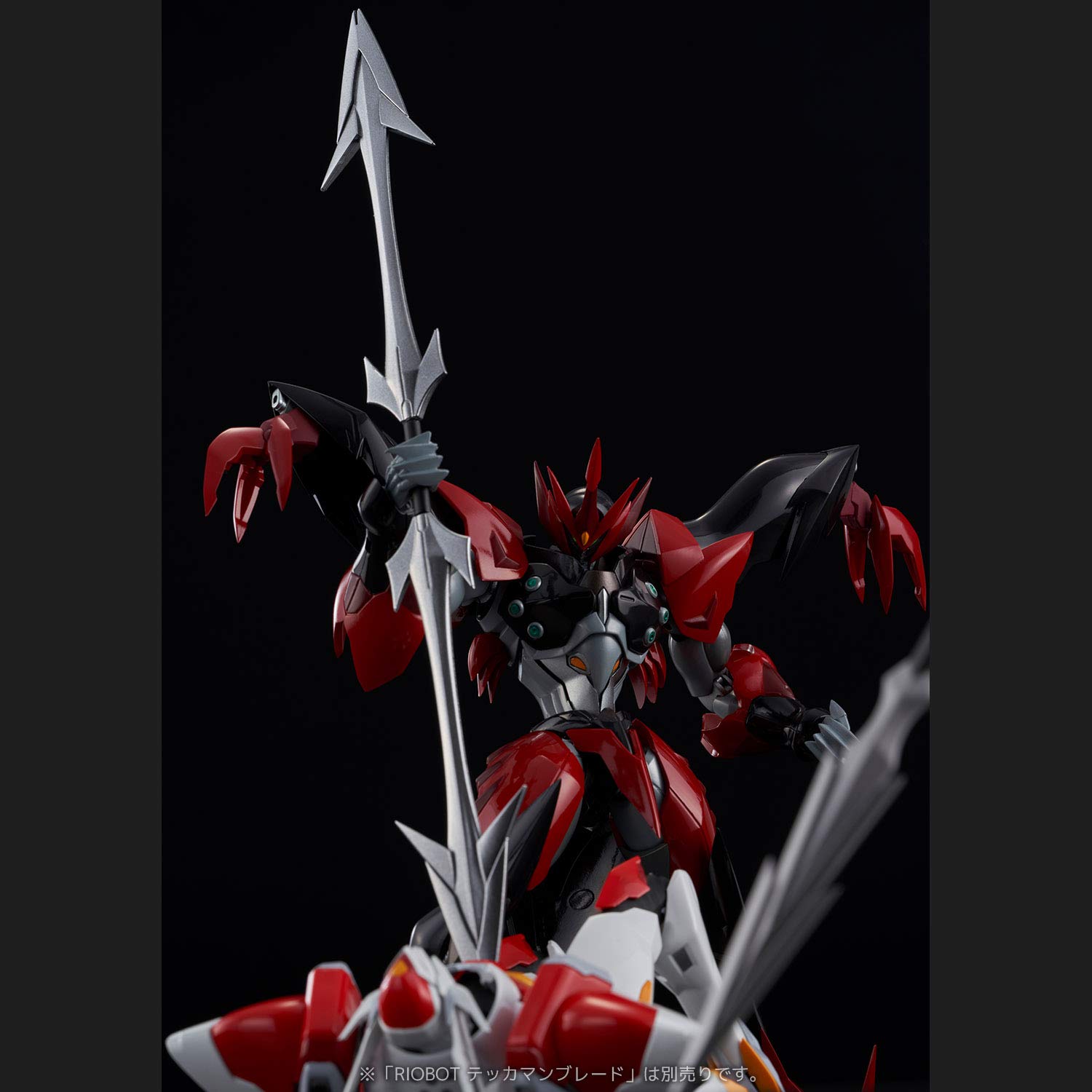 Sentinel Tekkaman Evil 1:12 Scale Anime Action Figure with Multiple Accessories - Perfect for Collectors, Display & Anime Fans
