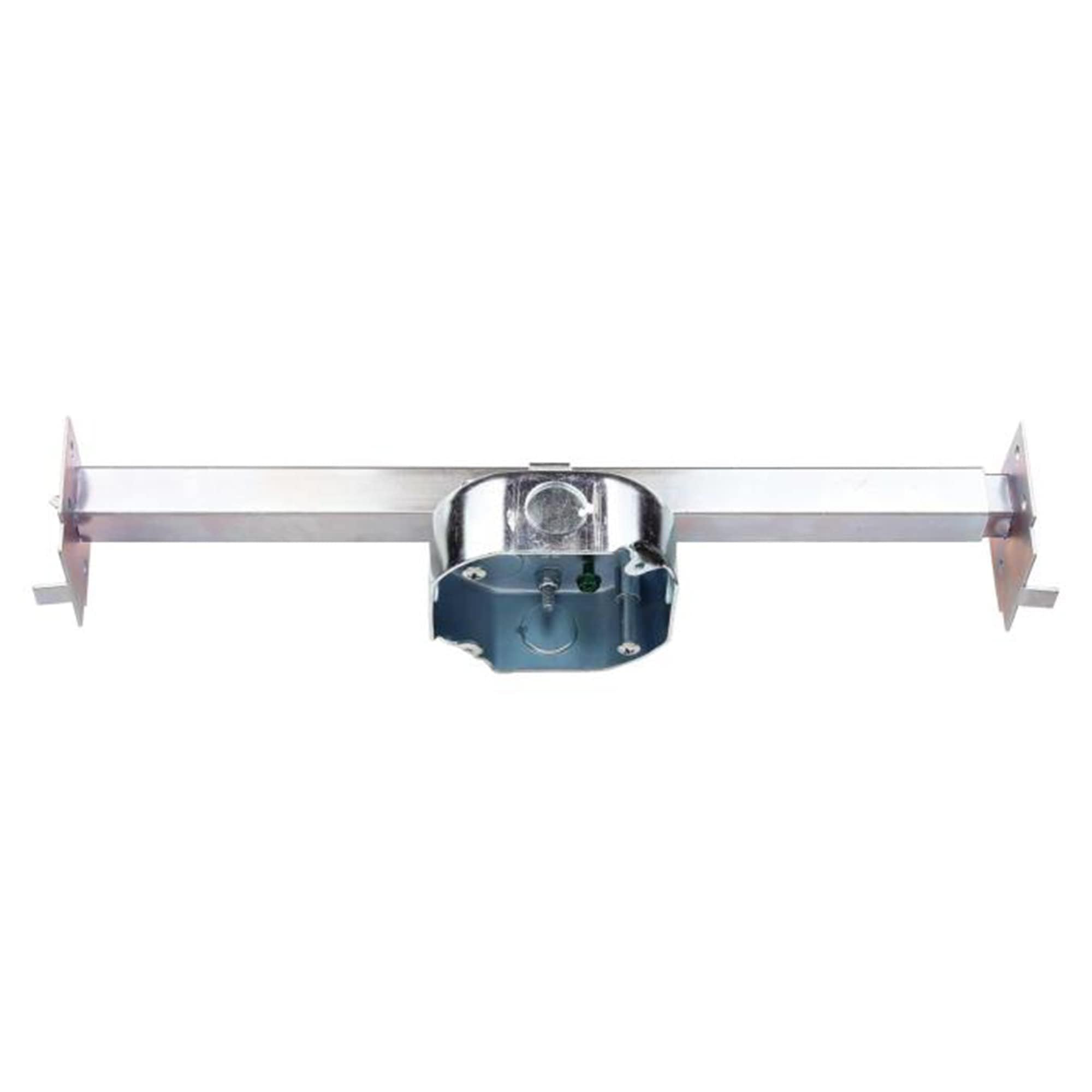 Ciata Ceiling Fan Mounting Bracket - Heavy Duty Saf-T-Brace with 3 Locking Teeth, High Wire Capacity Electrical Box, 1-1/2 Inch Twist & Lock Mount for Secure Installation - Perfect for Living Room, Bedroom, and Outdoor Patio Ceiling Fans