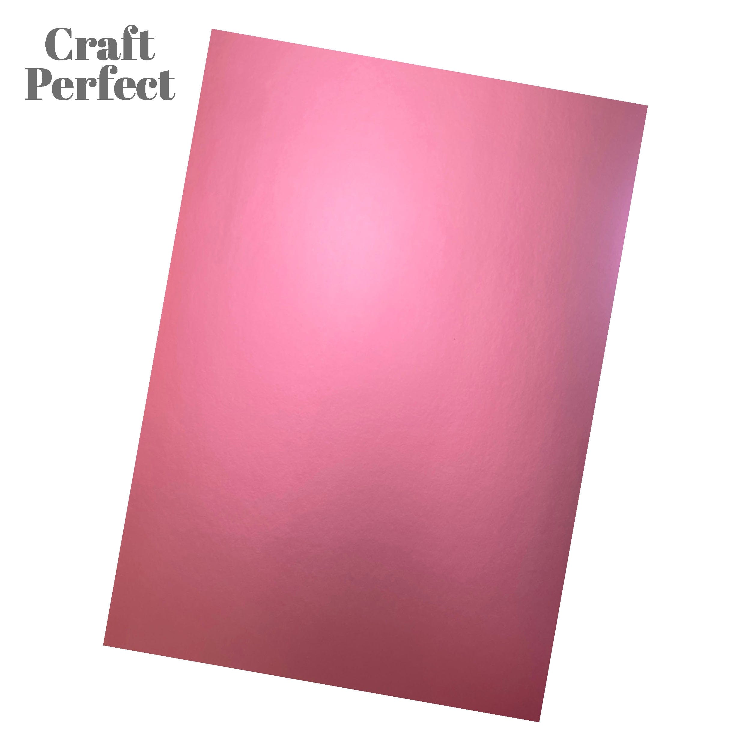 8-Pack Mirror Card with Satin Finish - Pink Chiffon A4 Size (9468E8) for Scrapbooking, Card Making & DIY Crafts