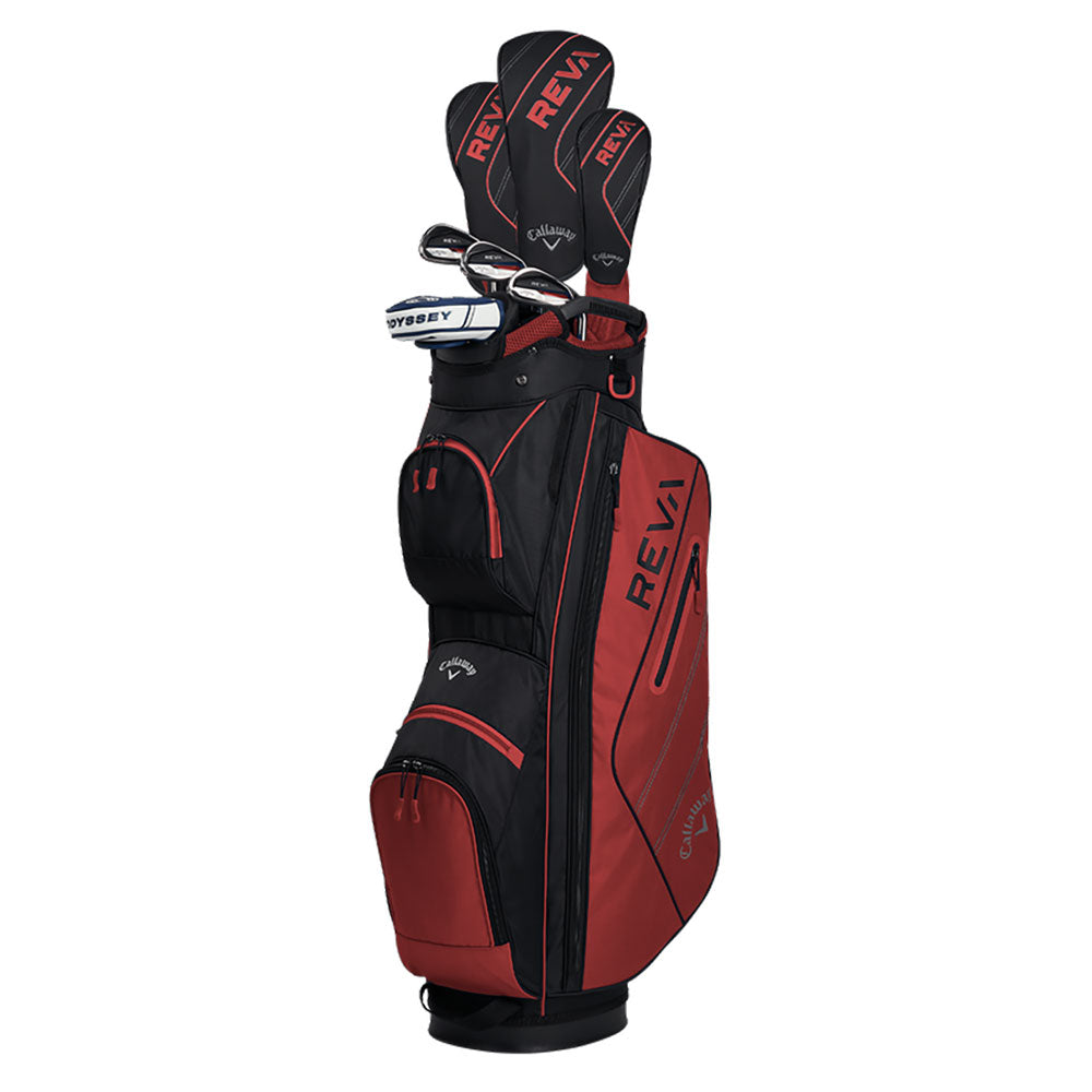 Callaway Reva Graphite 8-Piece Women's Right-Handed Complete Golf Club Set - Perfect for Beginners & Intermediate Female Golfers on the Course