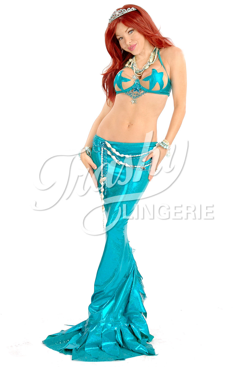 Lil' Mermaid Underwire Bra - Sexy Push Up Bikini Top for Women, Comfortable Swimwear for Beach, Pool & Summer Vacations