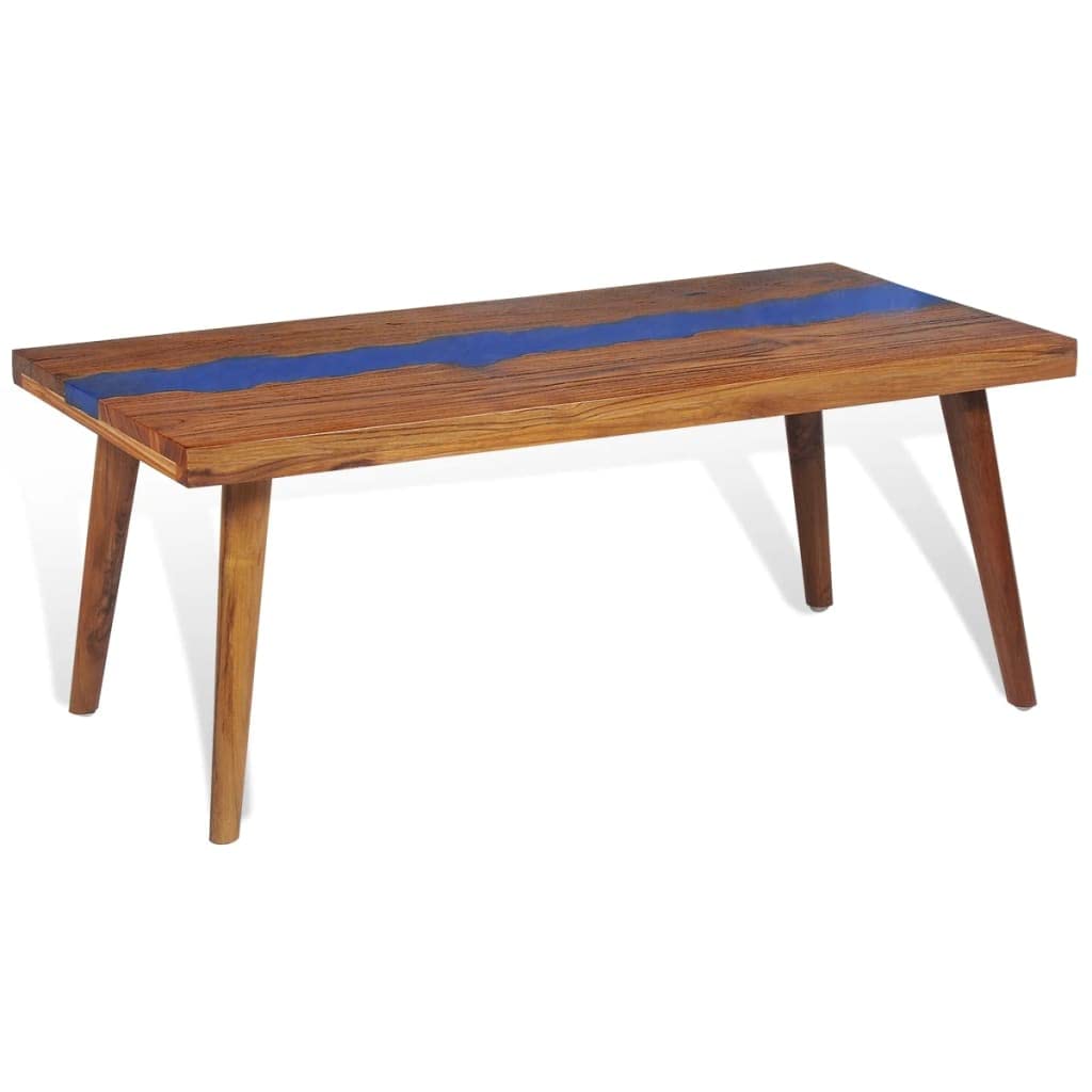 Rustic Teak Resin Coffee Table 39.4