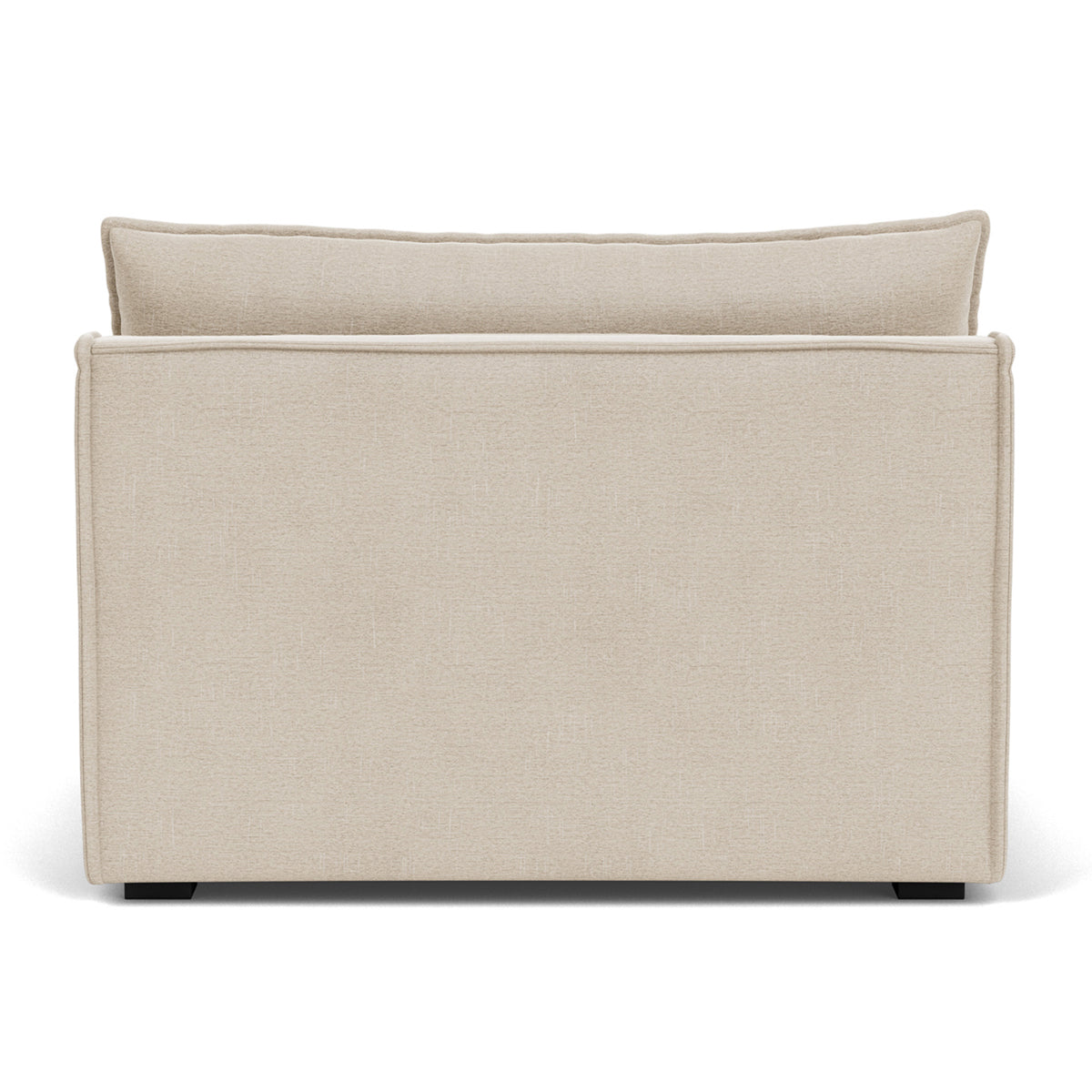 Daphne Fabric Modular 1-Seater Sofa (Armless) - Compact & Stylish for Small Spaces, Apartments, and Living Rooms