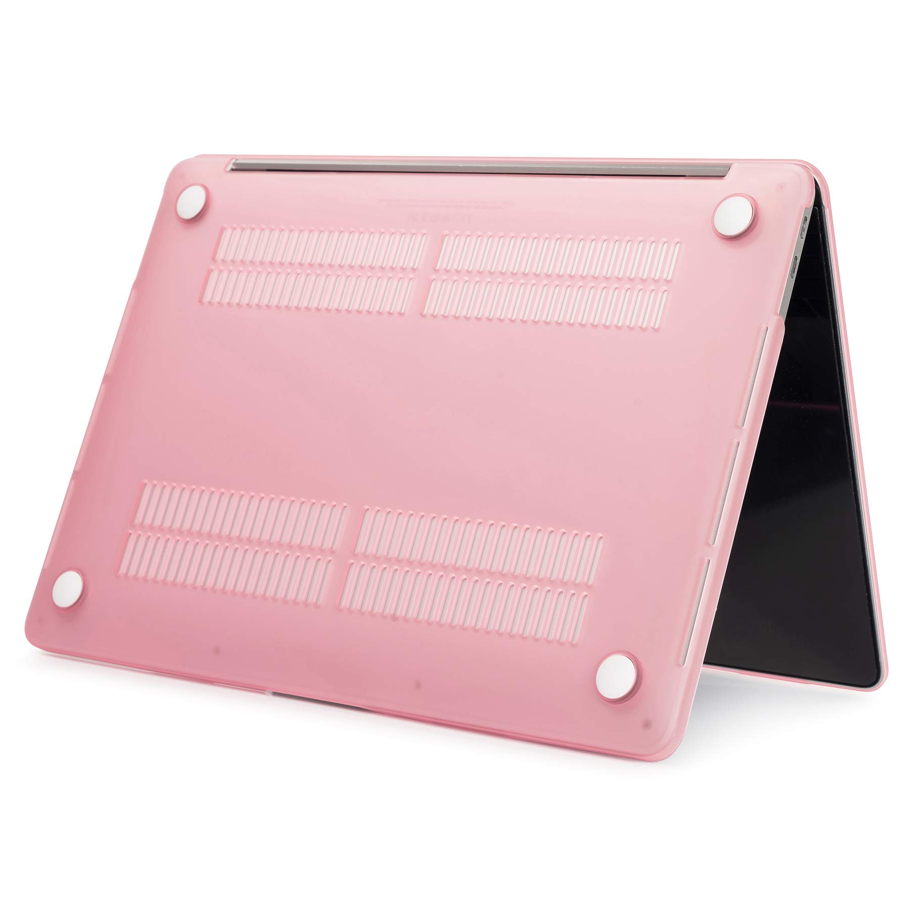 Se7enline Ultra Slim Hard Protective Case for MacBook Pro 16-inch (2019/2020/2021 Model A2141 MVVL2CH/A) with Touch Bar & Touch ID - Includes Silicone Keyboard Cover - Pink | Perfect for Work, Travel & School Use