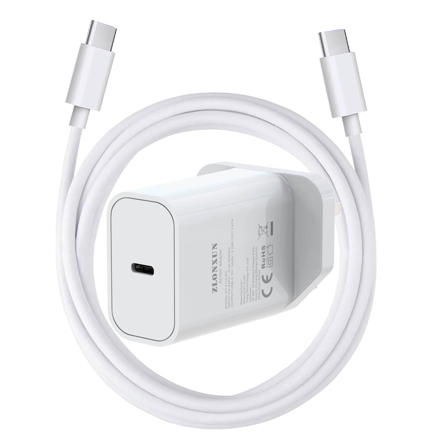 Fast Charging USB C Cable 1.5M for Google Pixel 8/7/6/5/4/3/2 & XL/Pro Models - High Speed Charger Cord for Home, Office & Travel