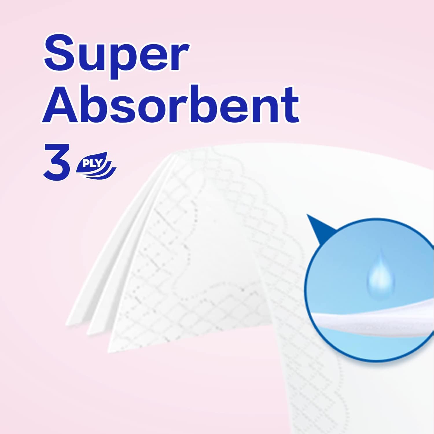 INKulture Pocket Hanky Tissue Paper (White) - Pack of 10 | Soft & Disposable Facial Tissues for Travel, Office & Everyday Use