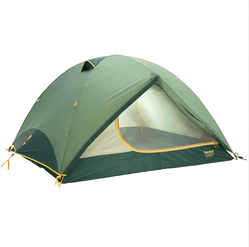 Eureka El Capitan 4+ Outfitter Tent - 4 Person Camping Tent for Outdoor Adventures, Hiking & Backpacking | Waterproof & Lightweight for Family Camping Trips