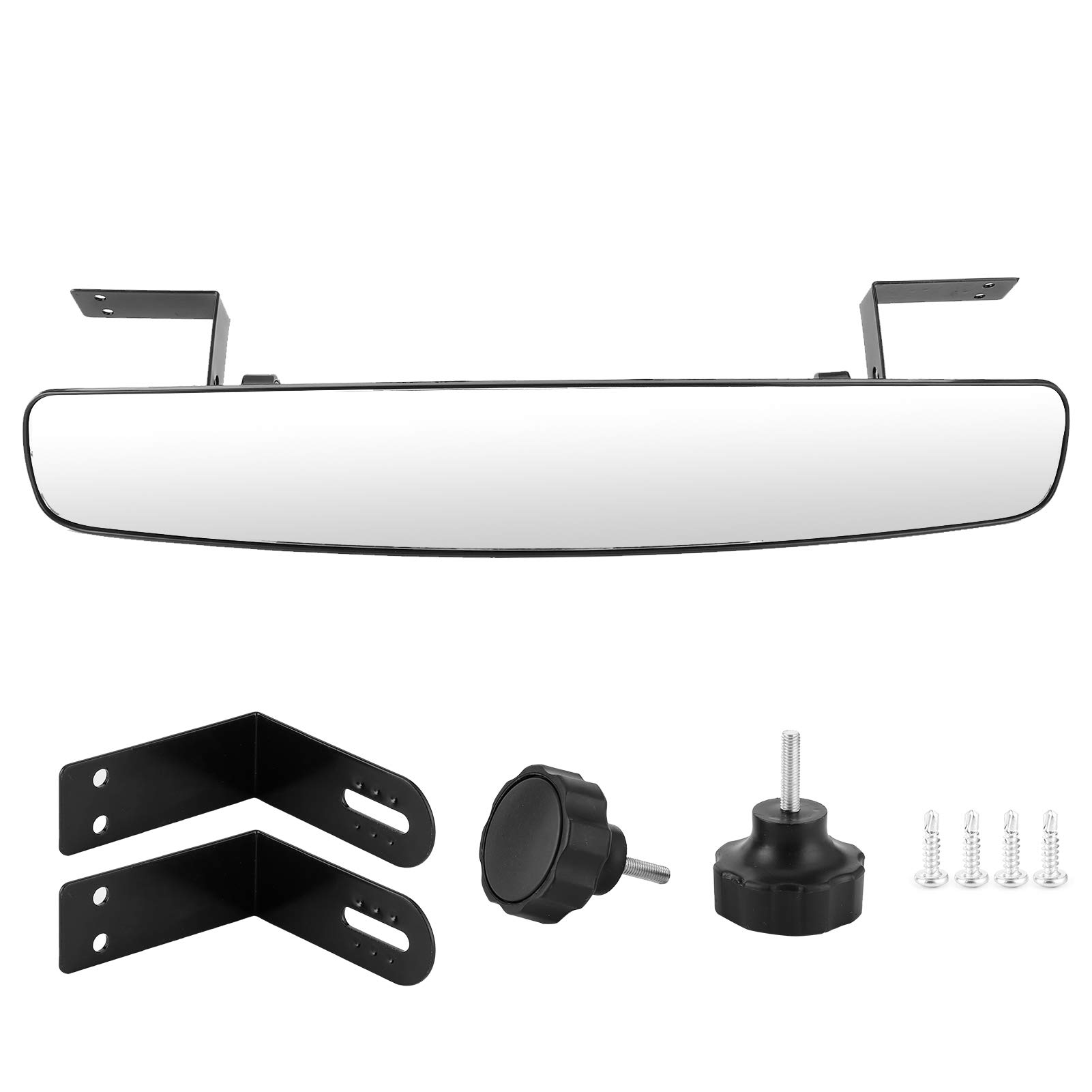 Universal 180° Wide Angle Panoramic Rear View Mirror - Interior Convex Mirror for YAMAHA - Enhanced Visibility & Safety for Cars, Trucks, SUVs & Motorcycles