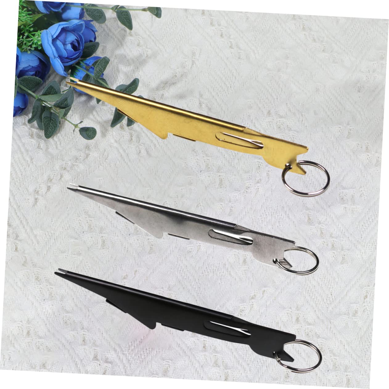 DOITOOL 3-Piece Nail Knot Tyer Tool - Fly Fishing Quick Knot Tying Tool for Hook & Line - Perfect for Sea Fishing, Freshwater Angling & Fly Casting - Essential Gear for Easy & Secure Knots