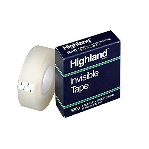 3M Scotch Invisible Tape 3/4