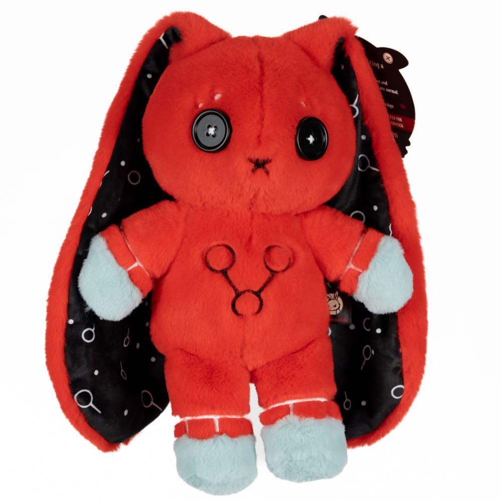 Plushie Dreadfuls Substance Use Disorder Bunny - Soft Stuffed Animal Toy for Mental Health Awareness & Comfort | Perfect for Therapy, Support Gifts, and Emotional Healing