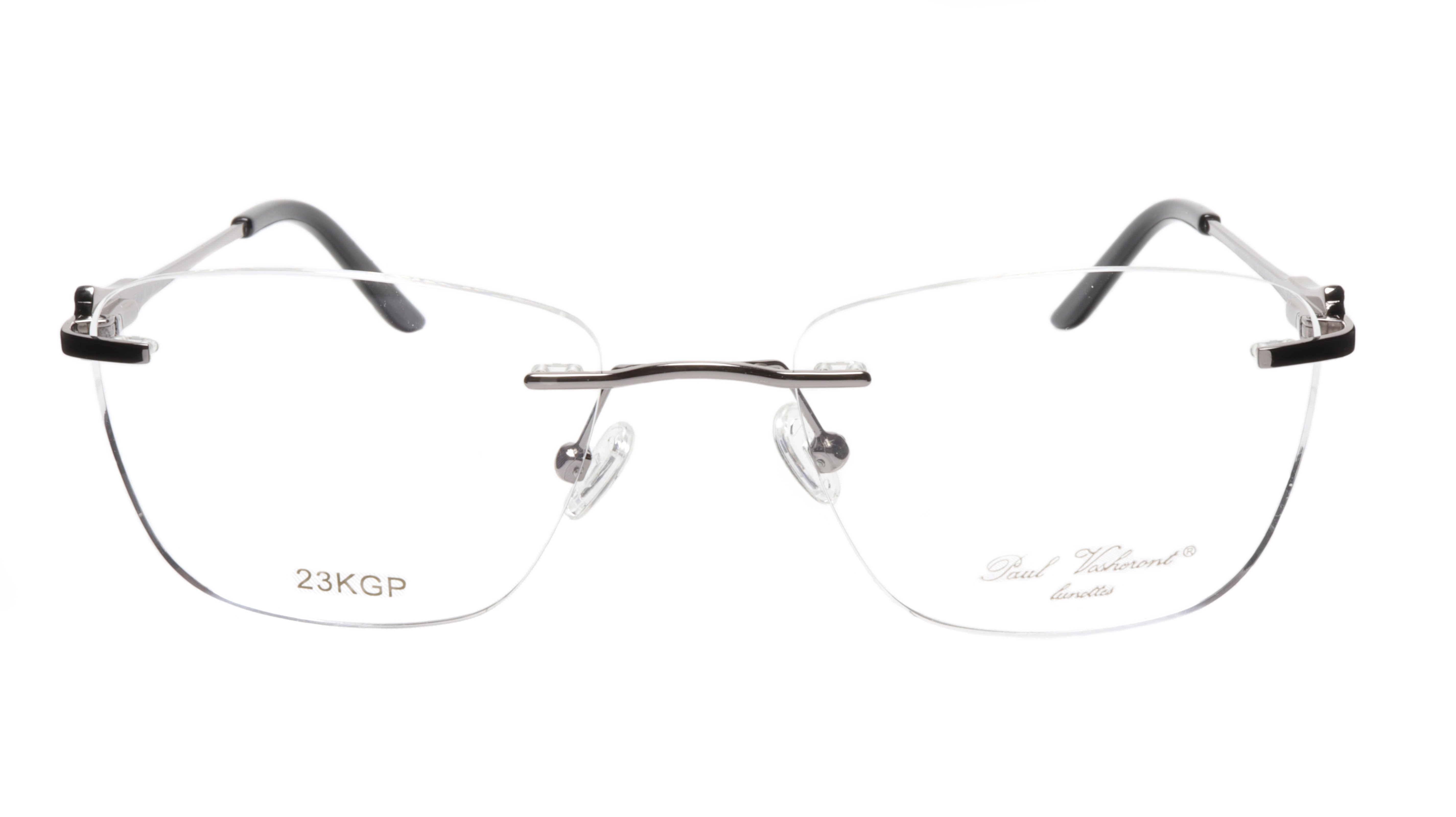 Paul Vosheront PV501 C02 Gold Plated Acetate Eyeglass Frames - Italian Made 52-18-135 Fit - Perfect for Reading, Work & Fashion Accessories