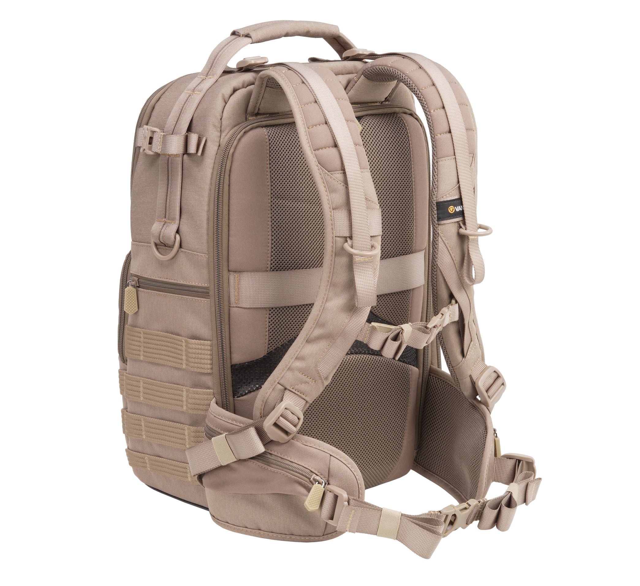 VEO RANGE T 45M BG Waterproof Hiking Backpack - Lightweight Travel Daypack for Outdoor Adventures, Camping & Daily Commute (Beige)