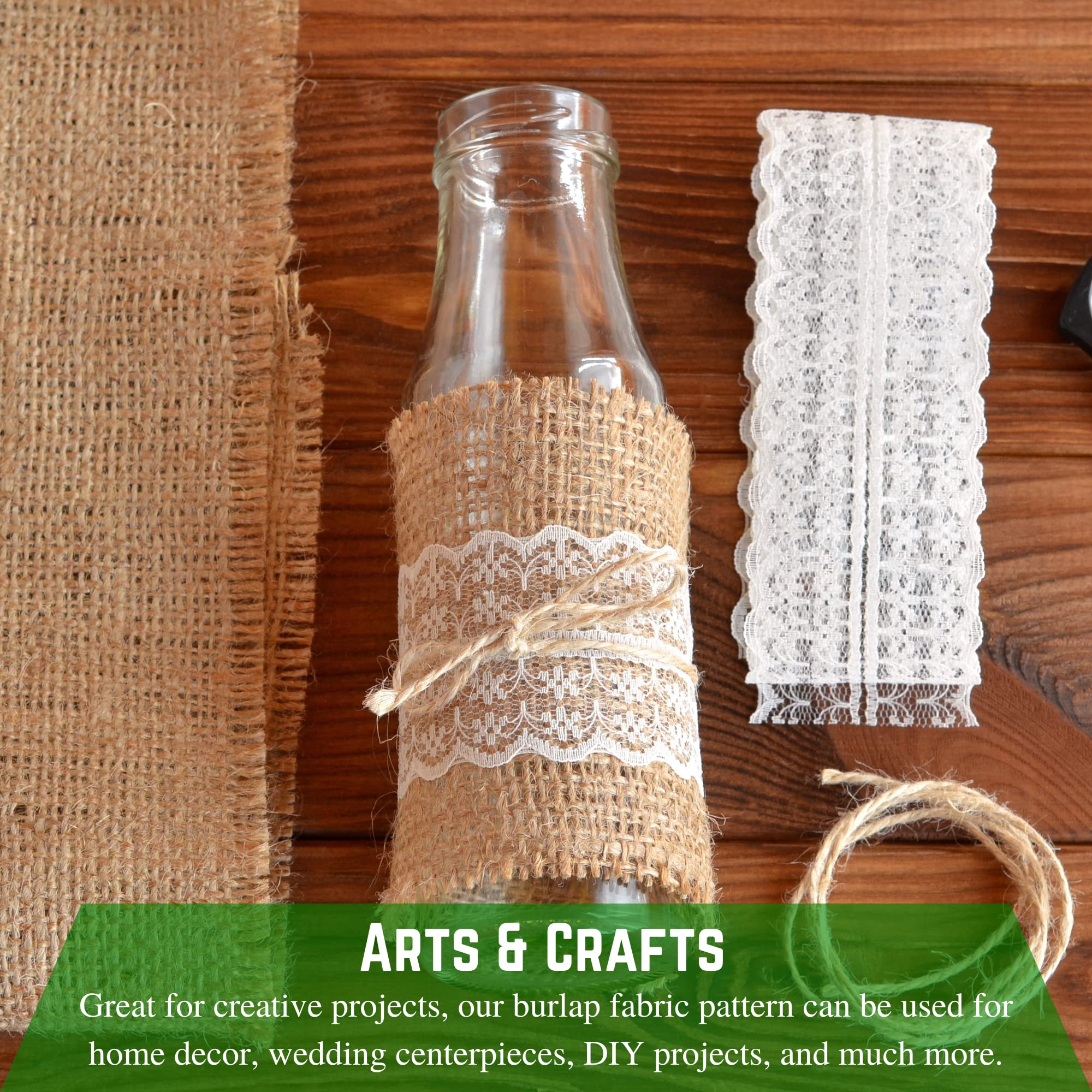 10oz Burlap Fabric Roll - 60