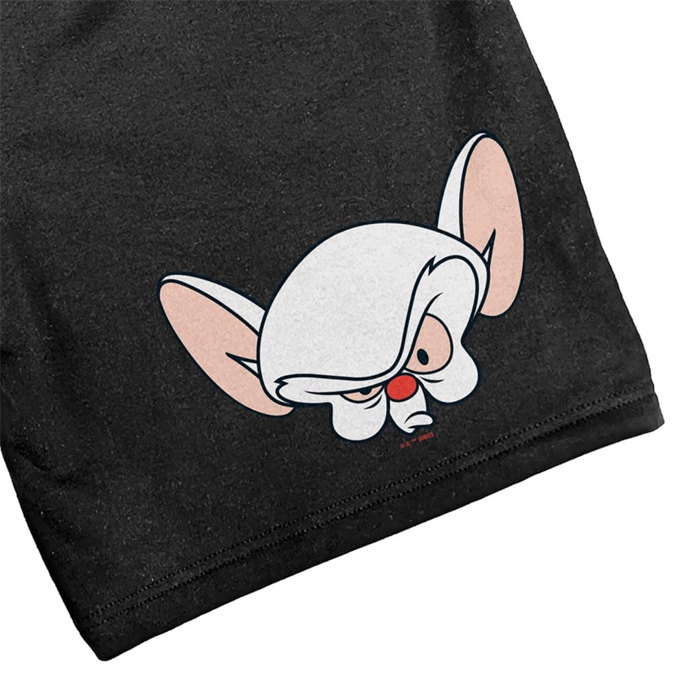 Pinky and The Brain Men's Sweat Shorts - Comfortable Cotton Lounge Shorts for Casual Wear, Home Relaxing & Gym Workouts