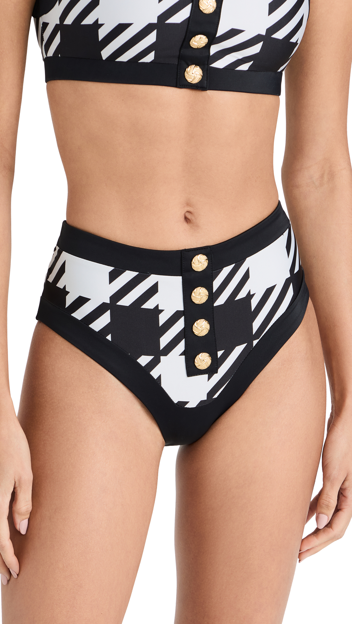 Beach Riot Women's High Waisted Bikini Bottoms - Sexy Swimwear for Summer Vacations & Pool Parties | Trendy Swim Shorts for Beach & Resort Wear