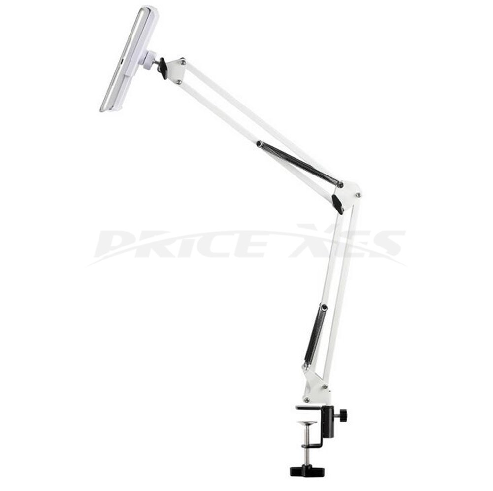 Adjustable Metal Tablet Stand Holder for iPad & Phone - 360° Rotating, 4-10.6