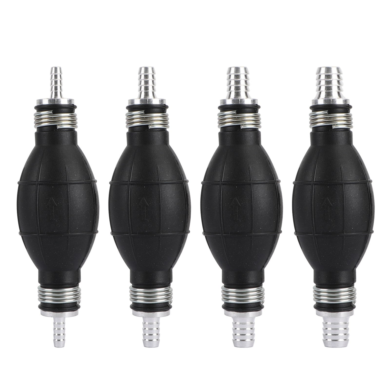 1/4 & 1/2 Inch Hand Primer Bulb - Universal Fuel Line Pump for Outboard Motors, Cars, Marine & Boats - Compatible with All Gas Types - Perfect for Emergency Fuel Transfer & Engine Priming