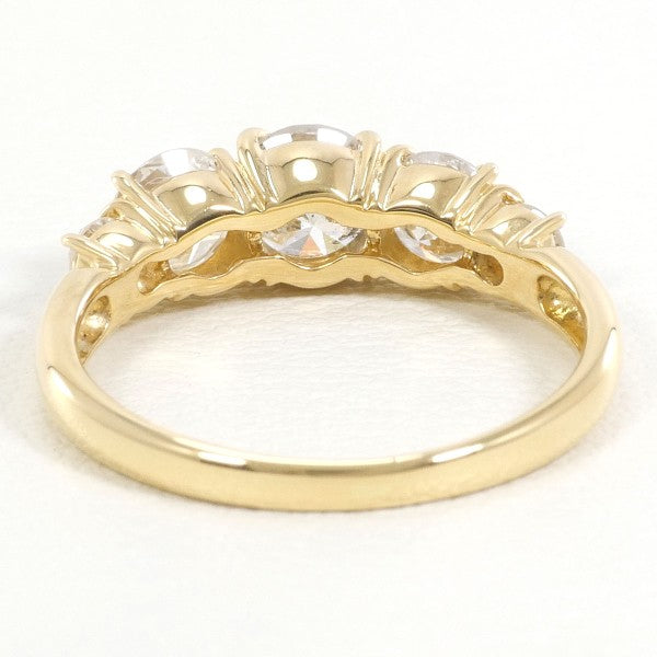 18K Yellow Gold Diamond Ring with Certificate - Elegant Jewelry for Engagement, Wedding & Special Occasions