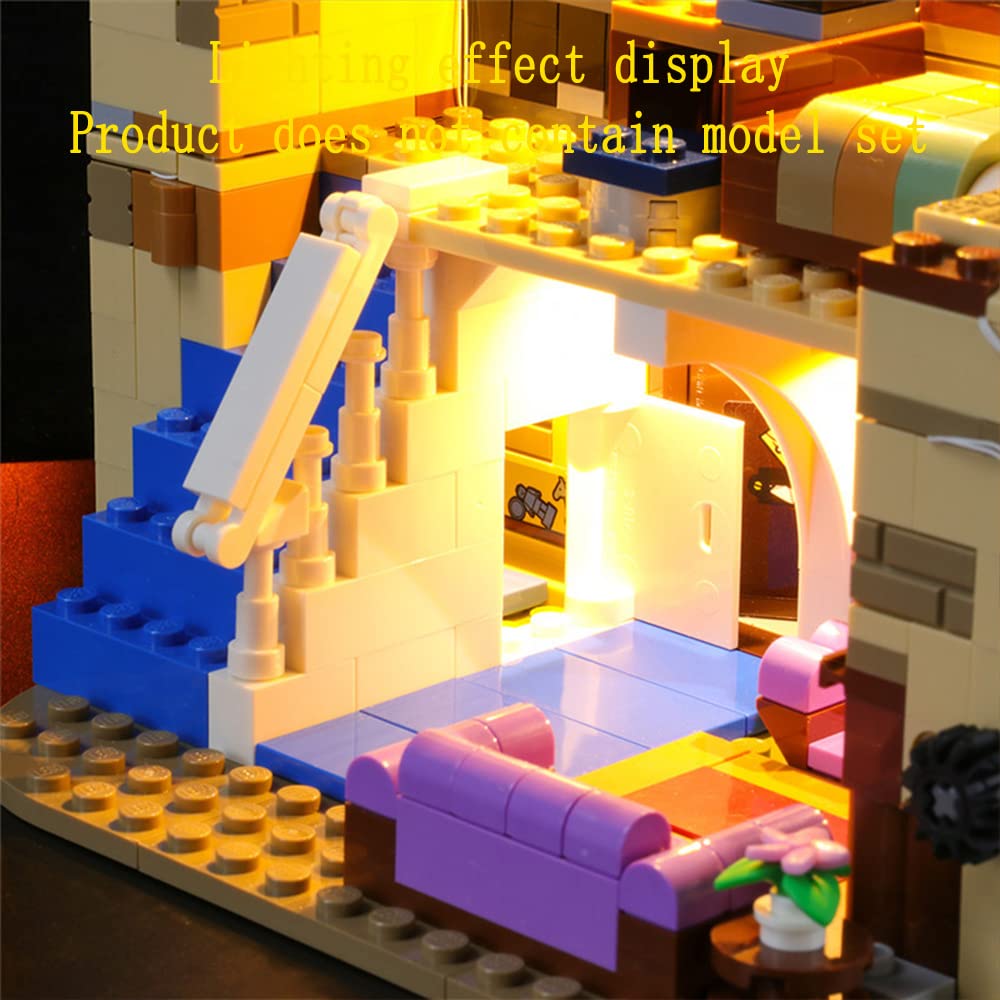 GEAMENT LED Light Kit for Lego Harry Potter 4 Privet Drive 75968 - Compatible with Harry Potter Building Blocks (Model Not Included) - Perfect for Room Decor, Gift Giving, and Display Enhancement