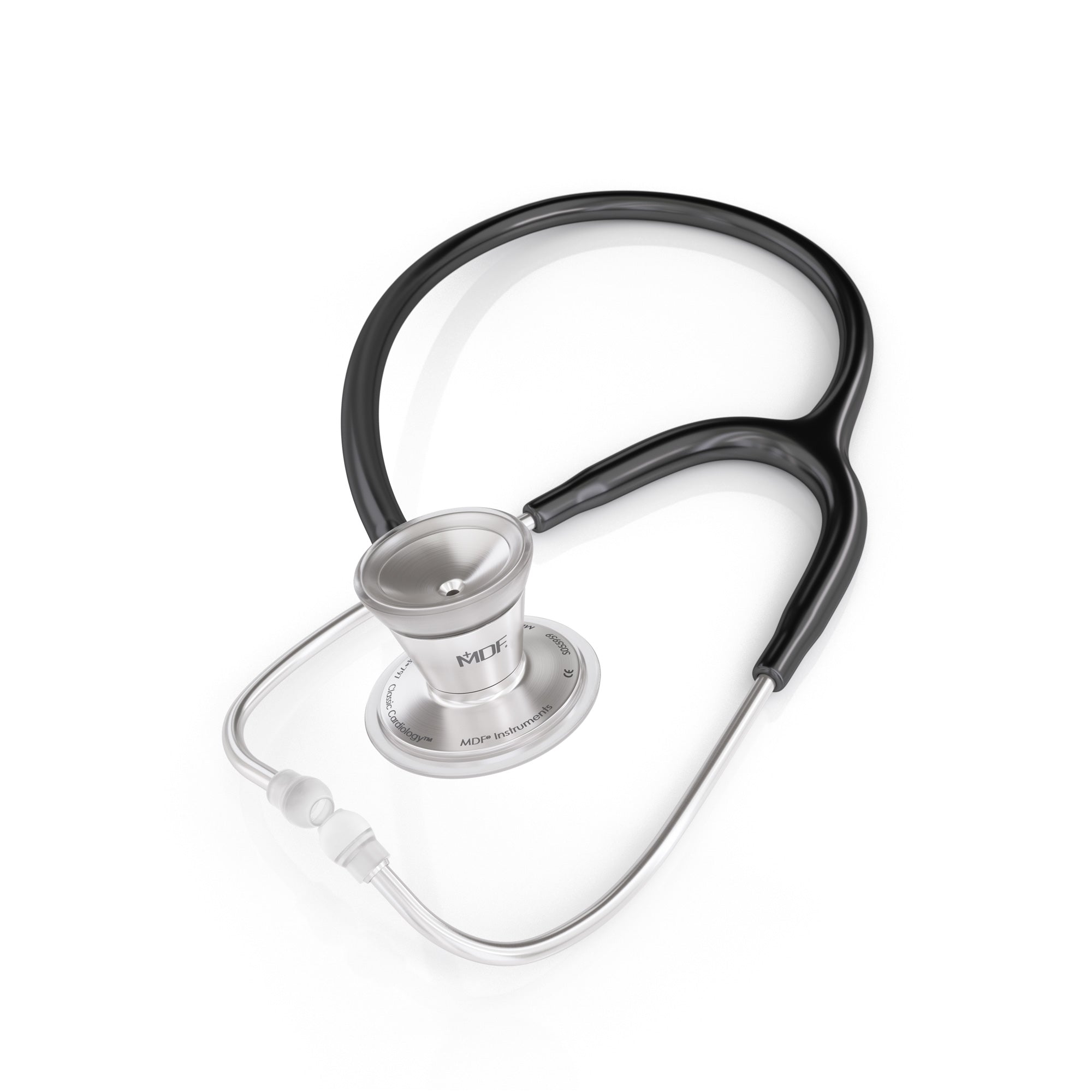 ProCardial® Professional Stainless Steel Cardiology Stethoscope - Black | High-Quality Medical Stethoscope for Doctors, Nurses & Healthcare Professionals | Ideal for Cardiac Exams, Patient Monitoring & Clinical Use