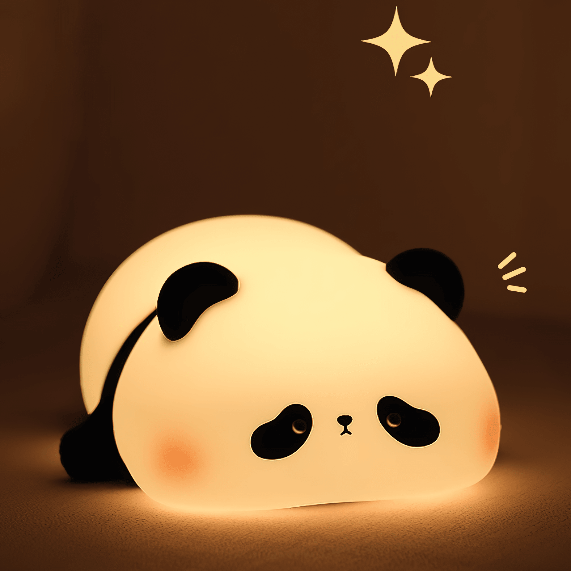 Panda Night Light for Kids - Soft Glow LED Bedside Lamp for Nursery, Bedroom & Travel - Cute Animal Nightlight for Sleep, Safety & Comfort