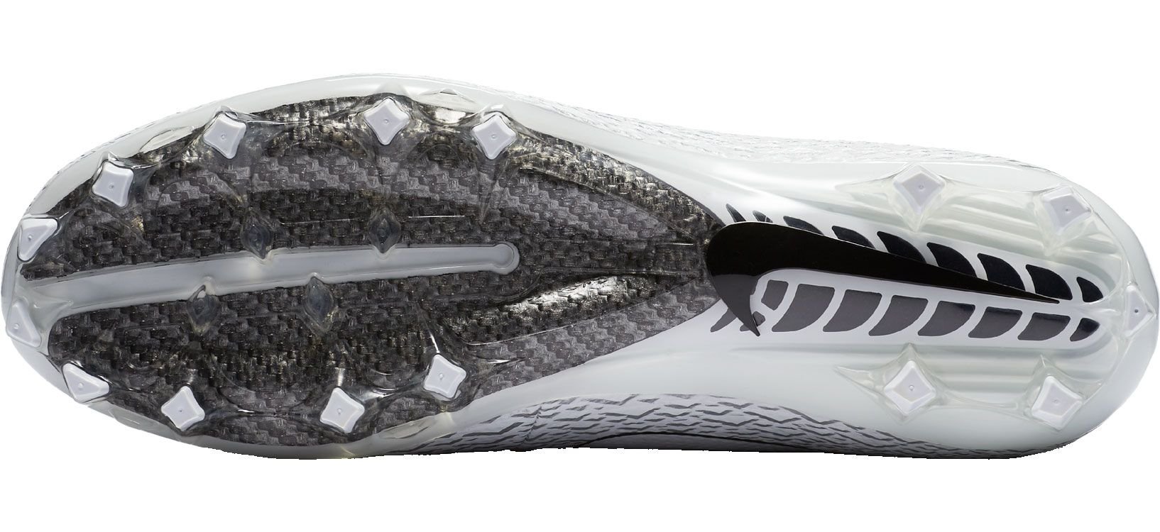 Nike Men's Vapor Untouchable Pro Football Cleats - White/Silver - Size 16 - Lightweight Performance Cleats for Football, Soccer & Turf Sports - Perfect for Running Backs, Wide Receivers & Skill Players