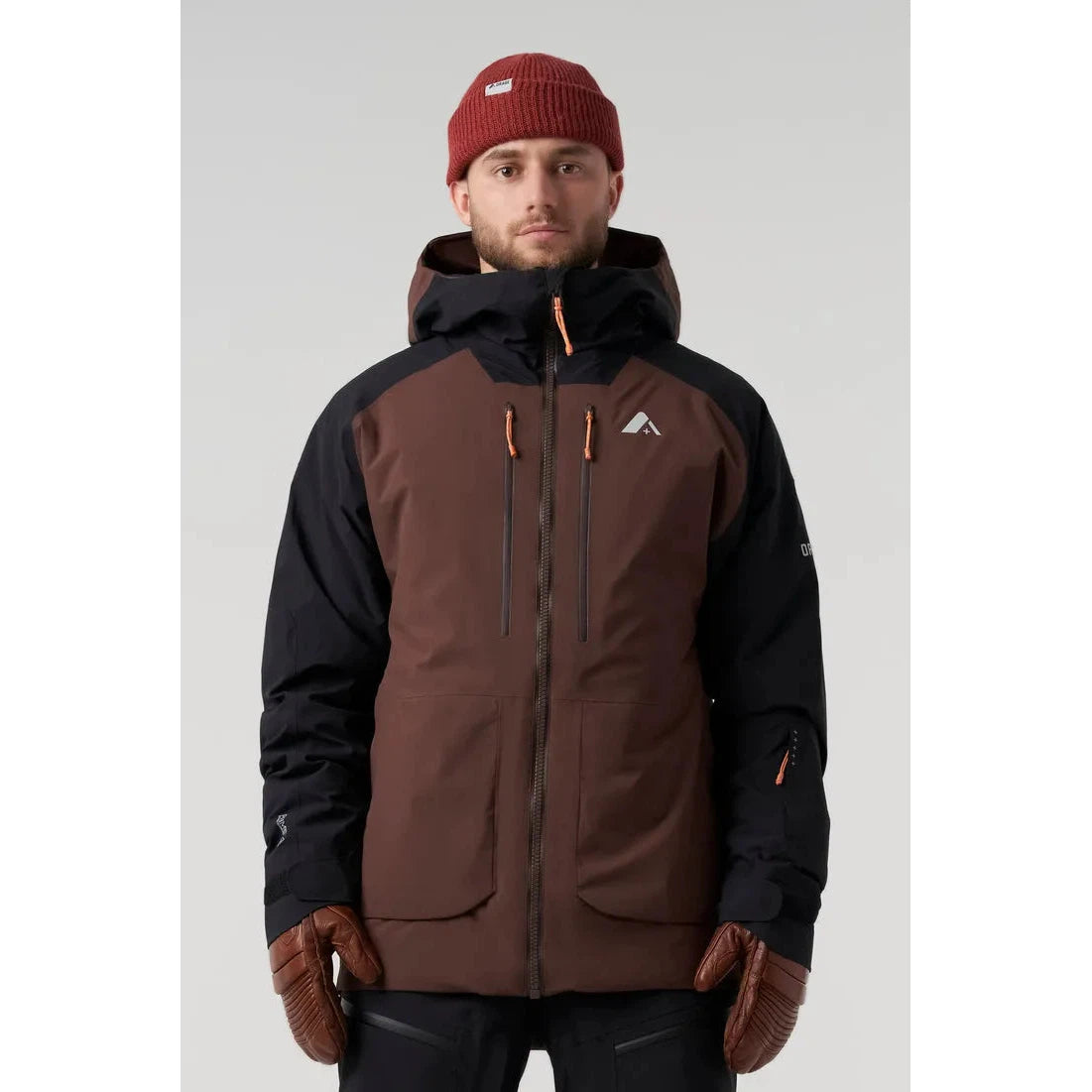 Orage Men's Alaskan Insulated Jacket 2025 - Waterproof Winter Coat with Fleece Lining for Extreme Cold Weather - Perfect for Skiing, Snowboarding & Outdoor Adventures