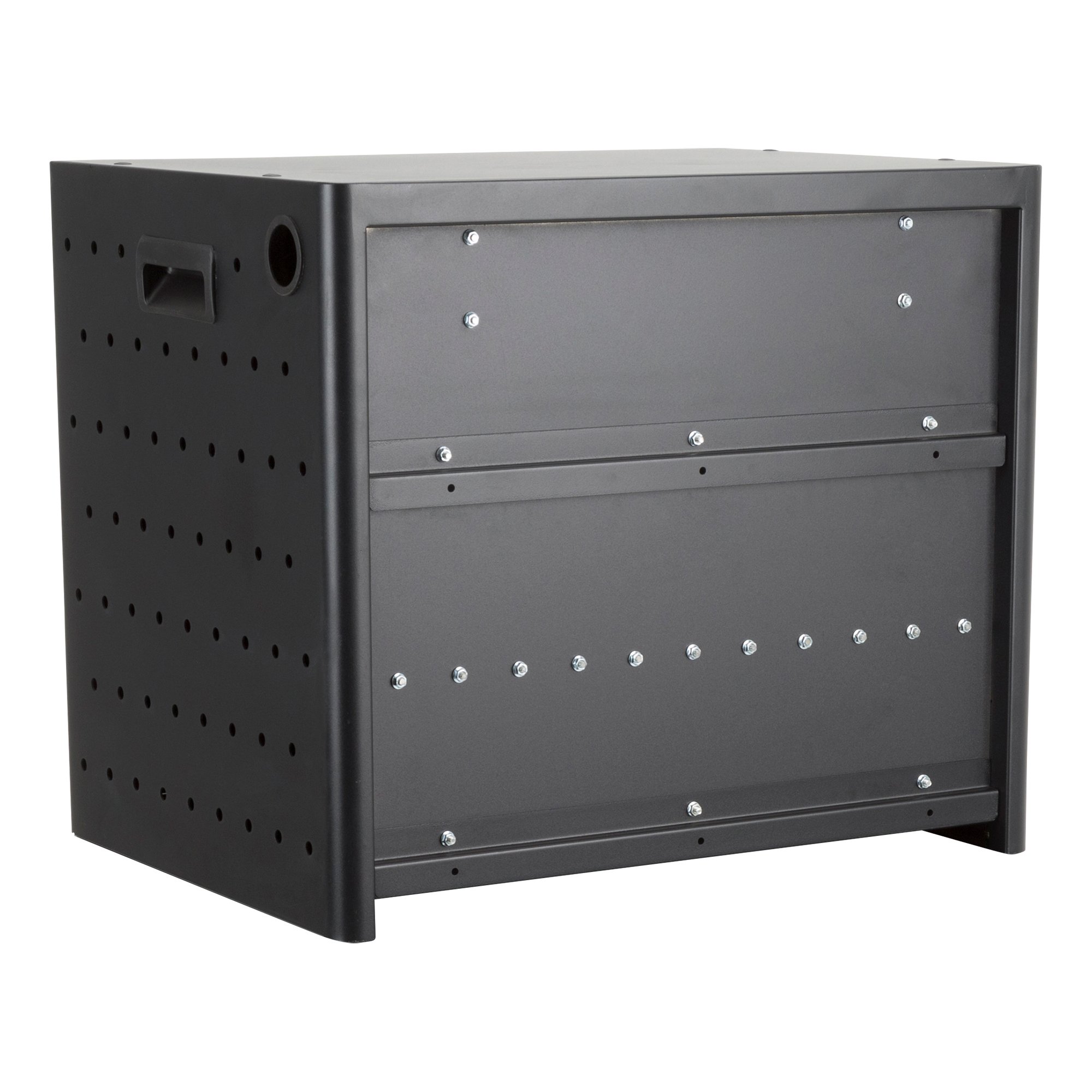12-Bay Wall-Mount Charging Cabinet for Chromebooks, Laptops & Tablets - Secure Storage & Organized Charging Station for Schools, Offices & Libraries