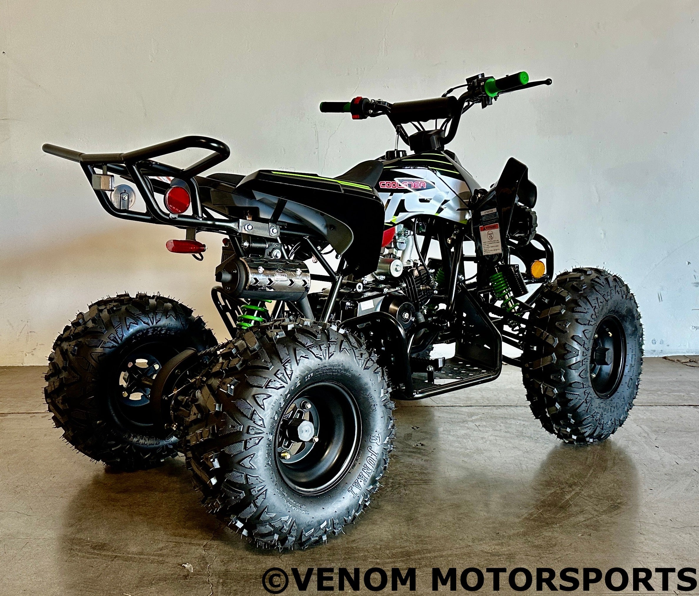 Viper 125cc ATV with Reverse - Automatic Transmission Youth ATV for Off-Road, Trail Riding & Farm Work | Dirt Bike Alternative for Teens & Adults
