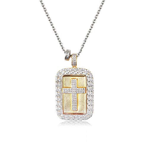 Monogram Cross Pendant