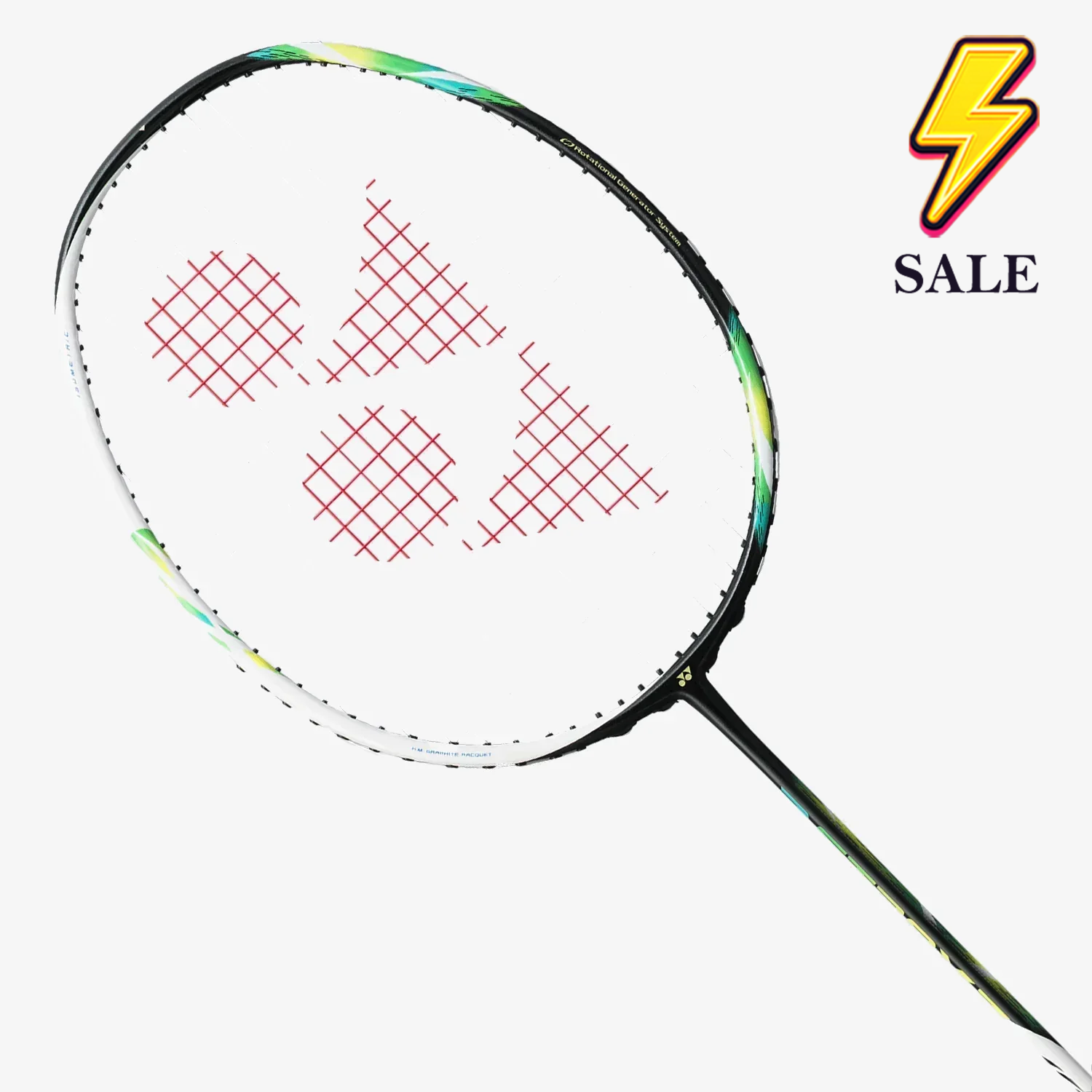 Yonex Astrox 7 Badminton Racket (Lime Green) - High Performance Carbon Fiber Shuttlecock Racquet for Professional & Recreational Players - Perfect for Tournaments & Backyard Games