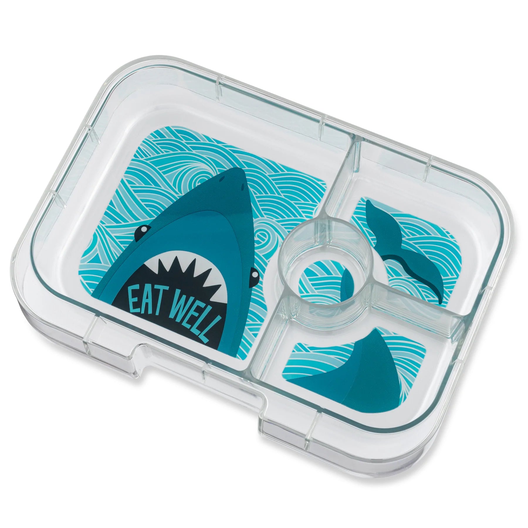 Yumbox Panino 4 Compartment Bento Box Tray Insert - Perfect for School Lunches, Picnics & Healthy Meal Prep
