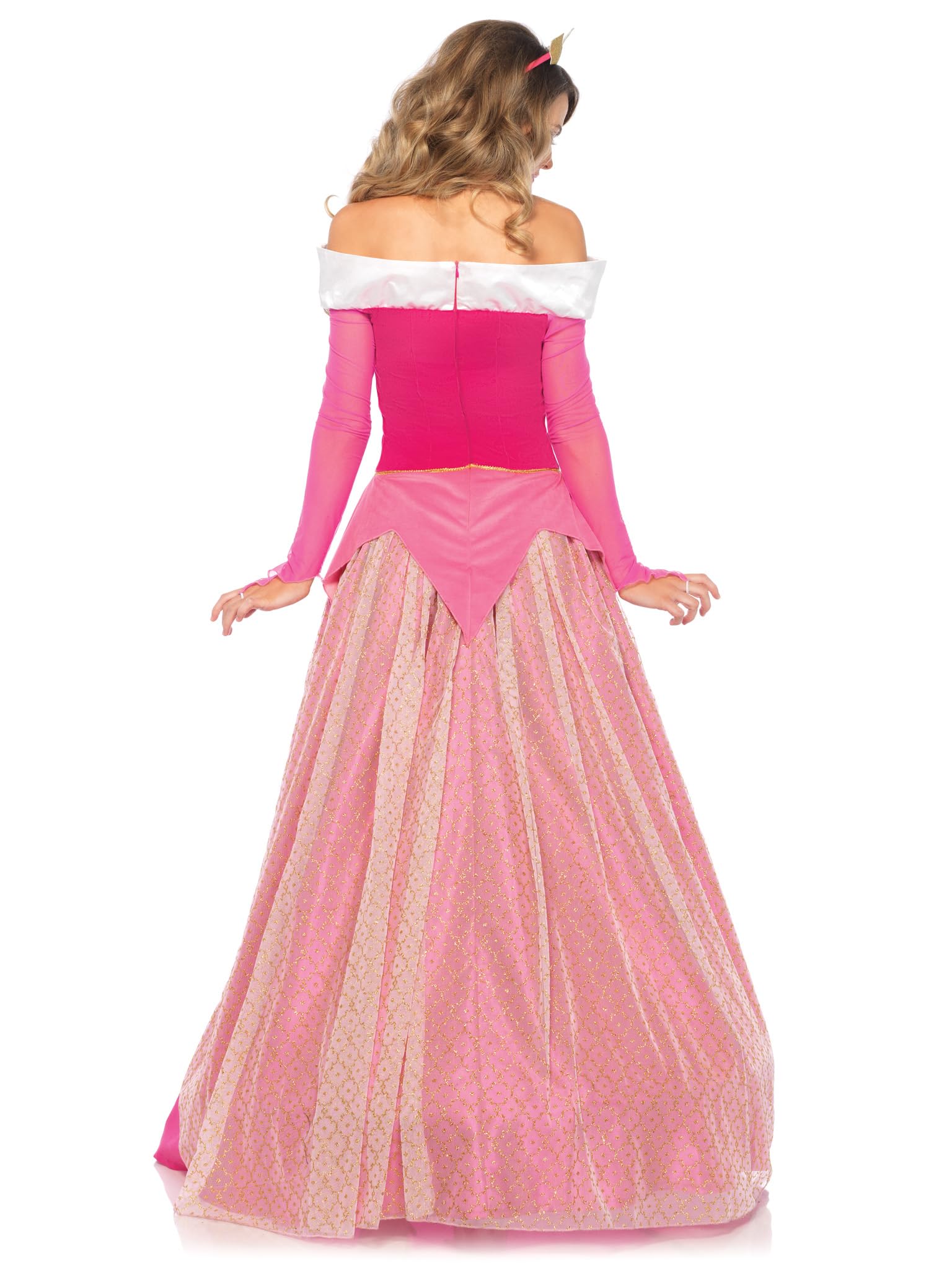 Leg Avenue Women's Classic Sleeping Beauty Princess Aurora Costume - Elegant Disney Princess Dress for Halloween, Cosplay & Theme Parties