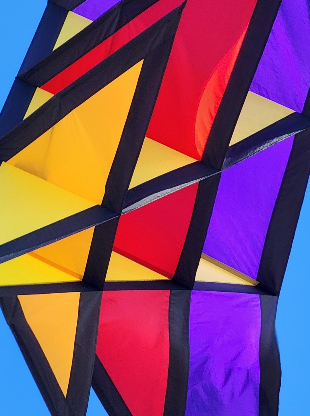 11.5' Giant Triangulation Kite - KHK Exclusive Large Outdoor Kite for Beach, Park & Family Fun