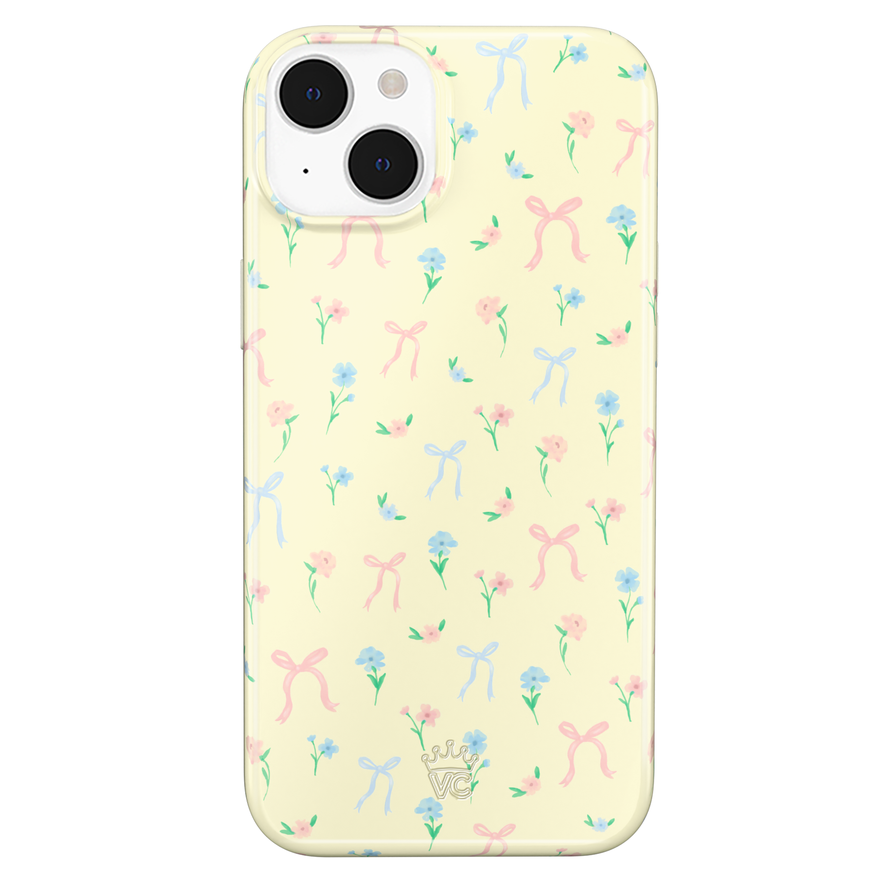 Buttercup Bows iPhone Case - Cute Floral Design Protective Phone Cover for iPhone 13/14/15 Pro Max - Perfect for Everyday Use, Gifts & Fashion Accessories