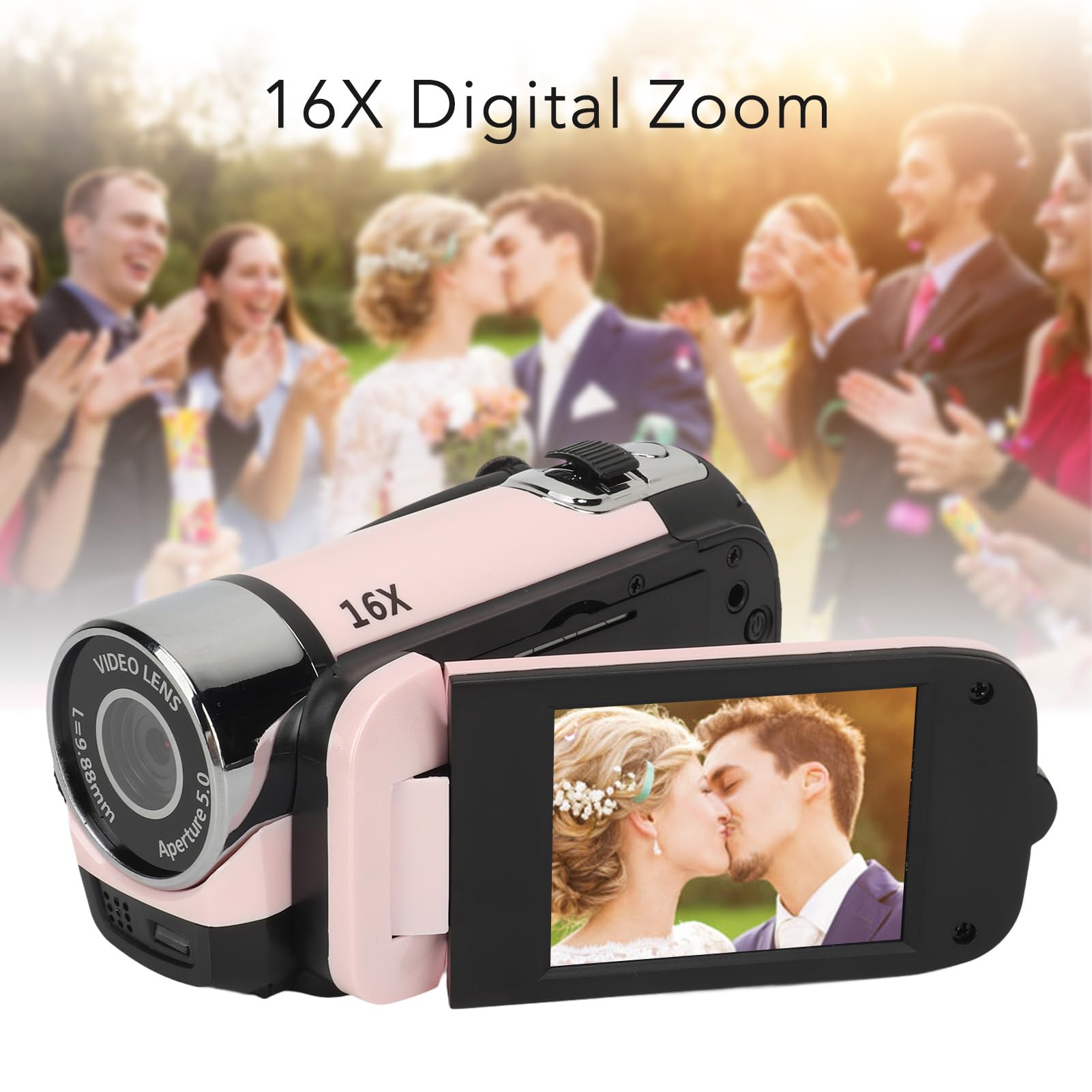 DPOFIRS 16MP 1080P HD Digital Camera with 2.4