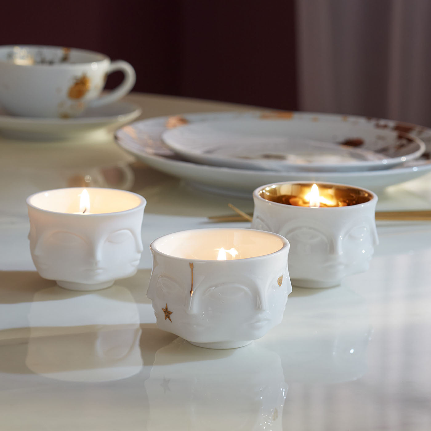 Elegant Muse Votive Candle Holder - Decorative Glass Candle Holder for Home Decor, Weddings, and Romantic Ambiance