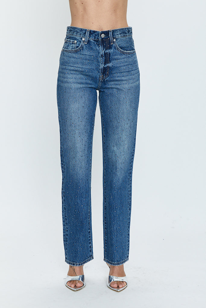 Cassie Super High Rise Straight Leg Pants - Illuminating Fit for Women | Office Wear, Casual Outfits & Night Out Looks