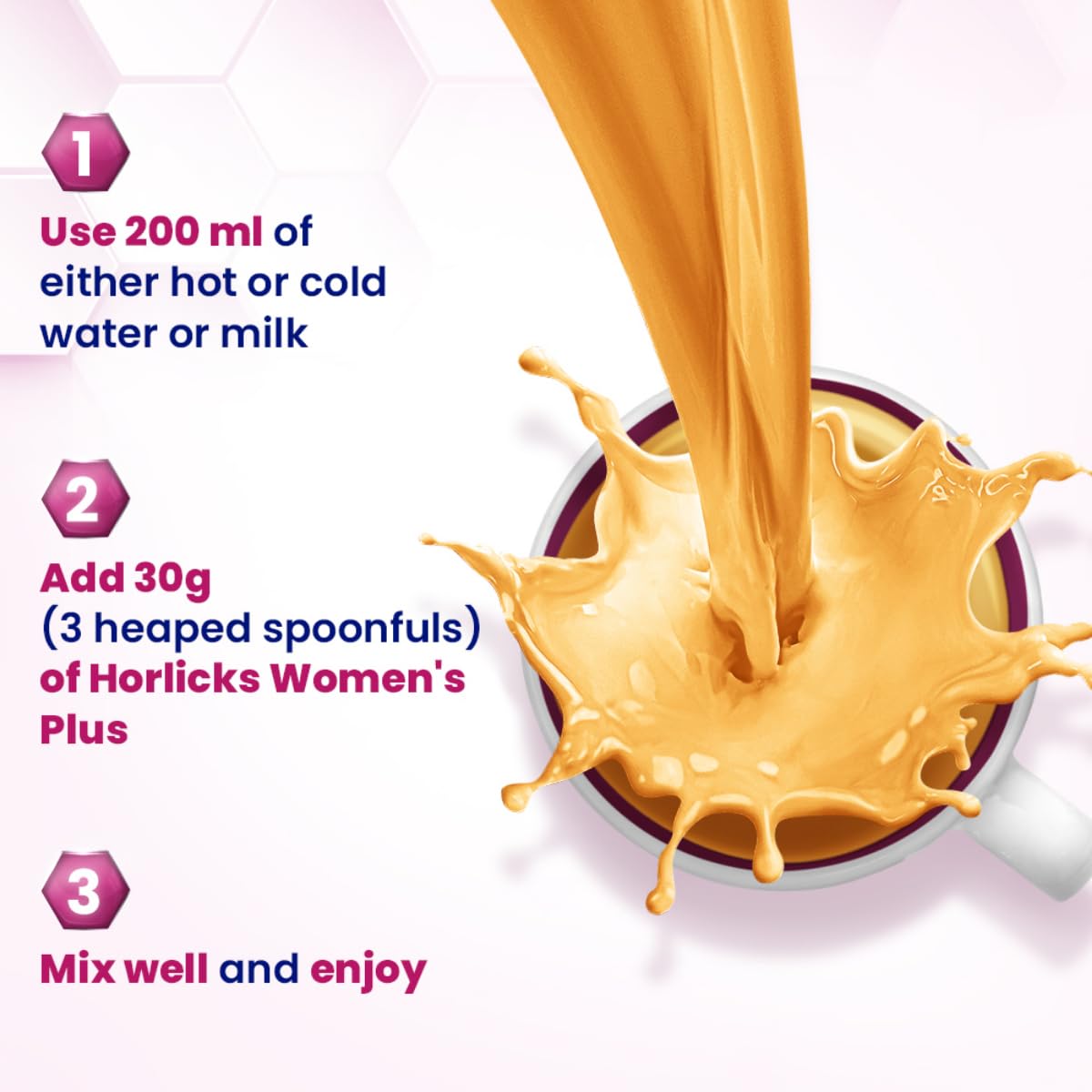 Horlicks Women's Plus Caramel Nutrition Drink 400g Refill Pack - Calcium & Vitamin D for Strong Bones, No Added Sugar | Ideal for Women's Health, Pregnancy & Daily Nutrition Support