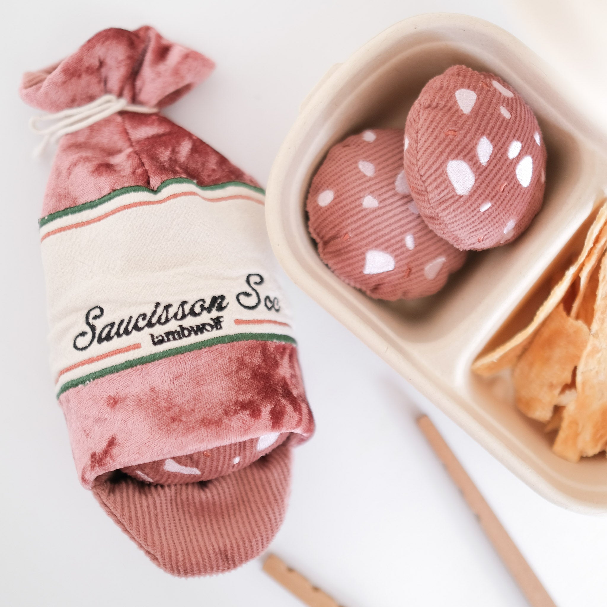 Premium French Saucisson Sec Dry Cured Sausage - Authentic Artisanal Charcuterie for Charcuterie Boards, Picnics & Gourmet Gifts